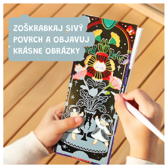 Třpytivé vyškrabování Starlight Girls Jarmelo