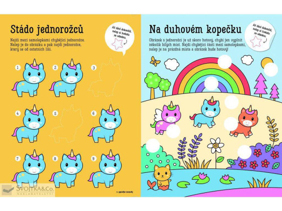 Kuliočko Jednorožci 20 reliéf Connie Isaacs, Bethany Carr