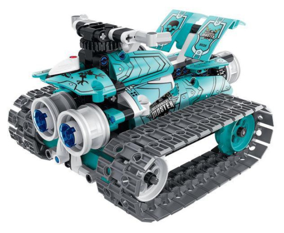 Stavebnice 3 v 1 programovatelný robot RC 2,4 GHz 398 dílků na baterie iM.Master