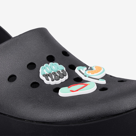 Amulety - ozdoby na boty Amuletz Just keep swimming mix Coqui