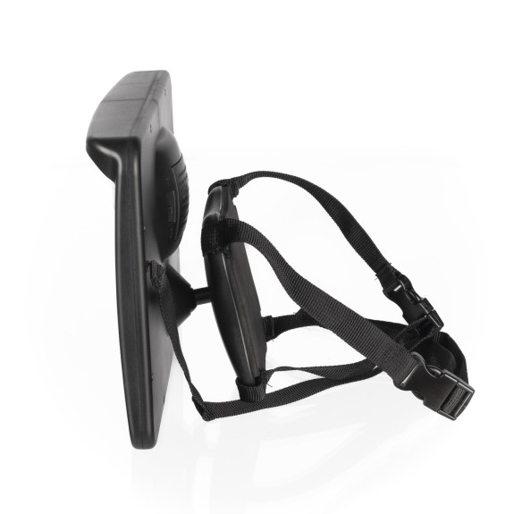 Zrcátko s LED osvětlením Deluxe, Black
