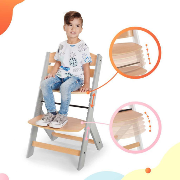 Židlička jídelní Enock s polstrováním Premium Kinderkraft