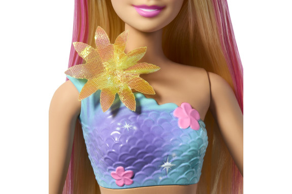 Barbie Kouzelná květinová mořská víla - Blondýnka