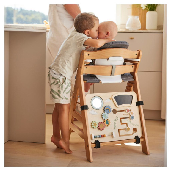 Aktivity centrum Play board na dřevěné židličky Alpha+/Beta+/Arketa Hauck