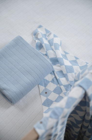 Swaddler Solid Matcha 2balení 110 x 110 cm Lodger