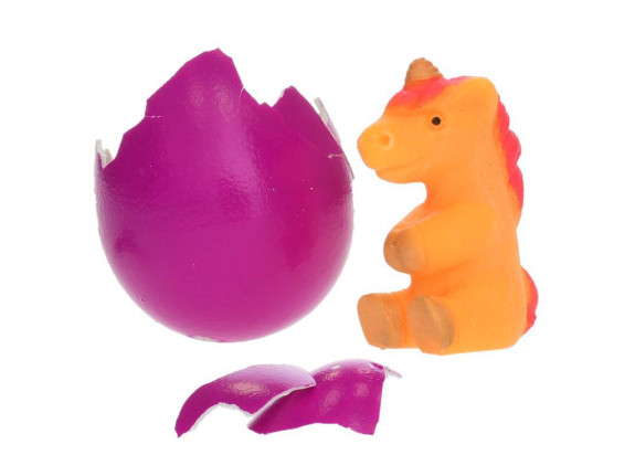 Unicorn jednorožec líhnoucí a rostoucí ve vajíčku 6 cm