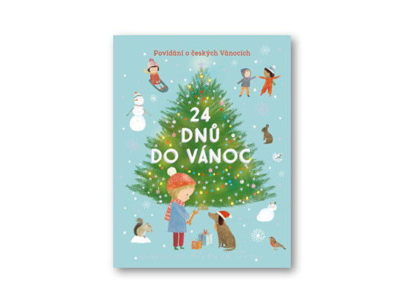 Leporelo 24 dnů do Vánoc ilustrace Richard Jones