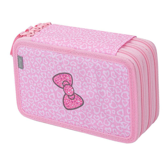 Školní penál třípatrový Hello Kitty Sweet Leopard GRS Baagl