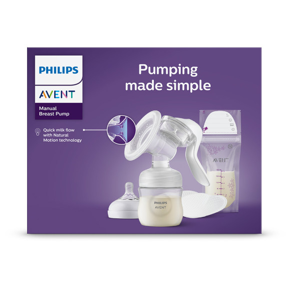 Odsávačka mateřského mléka manuální SCF430/20 Philips Avent