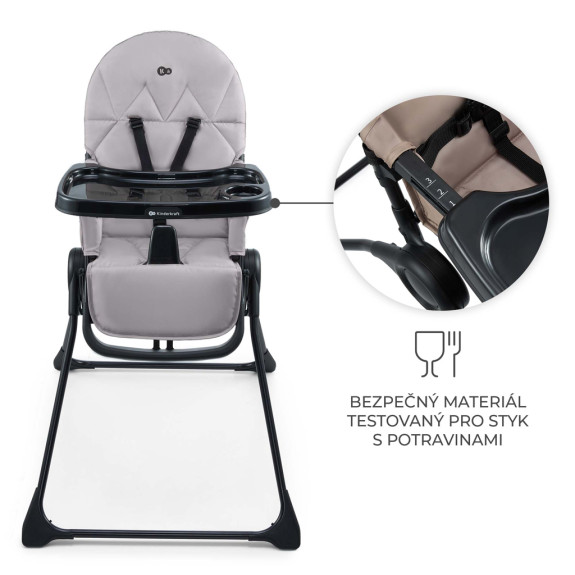 Židlička jídelní Binci Kinderkraft