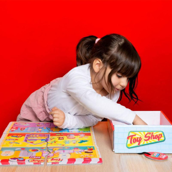 MontessoriI Baby box Toy shop - Vkládačka hračky
