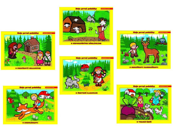 Puzzle Moje první pohádky 24 dílků