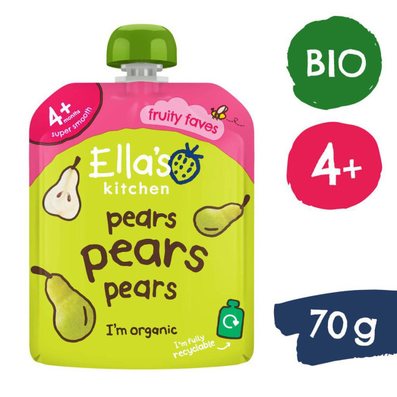 Ella's Kitchen BIO Hrušková svačinka (70 g)