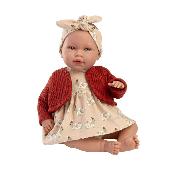 Obleček pro panenku miminko New Born velikosti 40-42 cm s doplňky Llorens