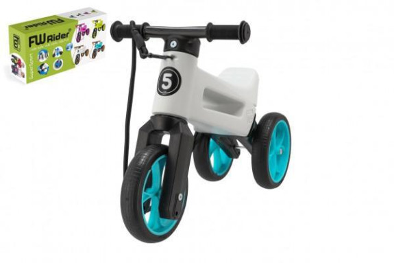 Odrážedlo Funny Wheels Rider SuperSport 2v1+popruh balené v krabici