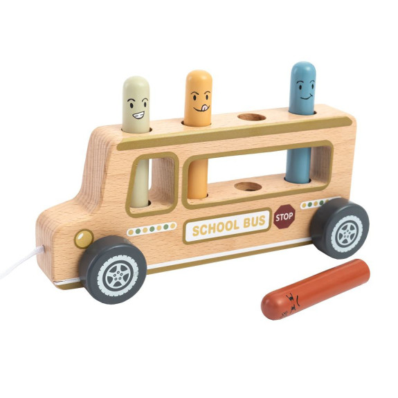 Vystřelovací hra Školní autobus 2Kids Toys