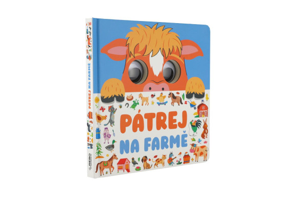 Knížka Pátrej na farmě 20 x 20 x 1,5 cm