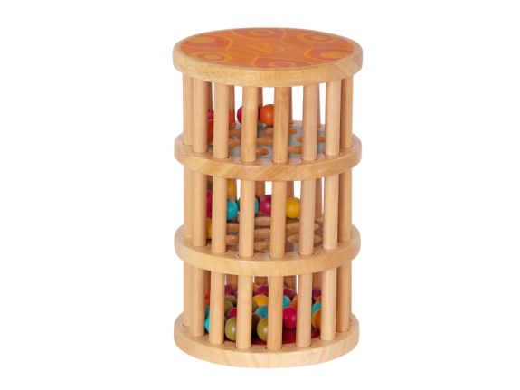 Válec s kuličkami dřevěný Rain Rush B-Toys