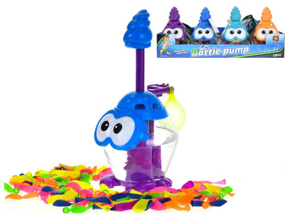 Vodní bomby 100 ks s pumpou 19 cm