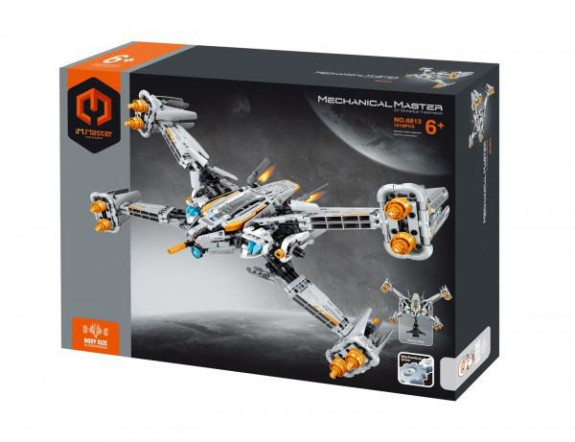 Stavebnice vesmírná loď s mechanickým pohonem 1 018 dílků iM.Master