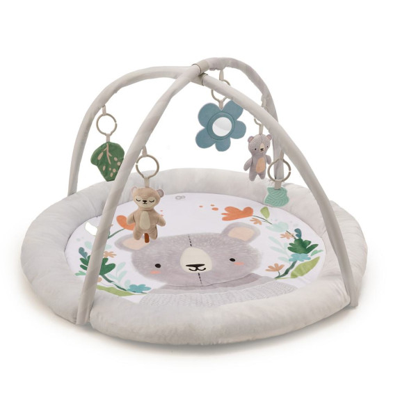 Deka hrací s hrazdičkou Cozyplay Light Grey Kinderkraft
