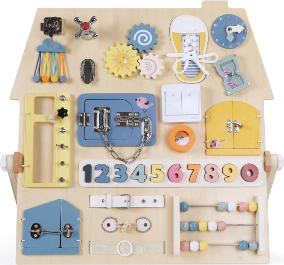 Activity board Senzorická deska Domeček 2Kids Toys