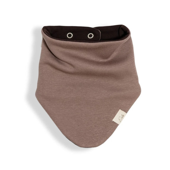 Šátek na krk bavlna Warmkeeper brown Vel. 0 - 3 roky Esito