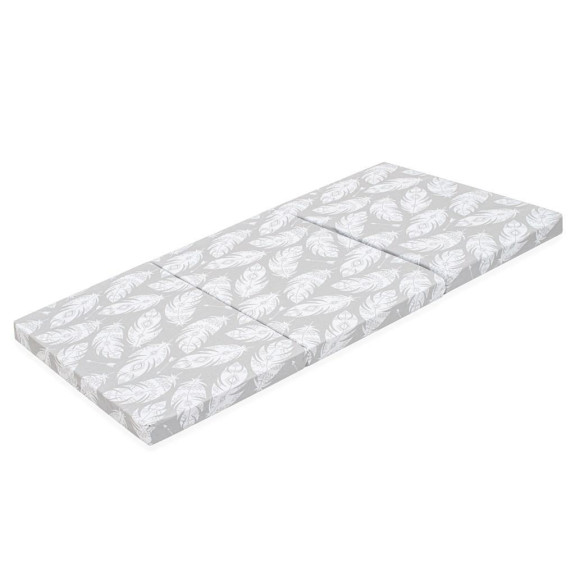 Skládací matrace do postýlky New Baby Standard 120x60x5 cm pírka