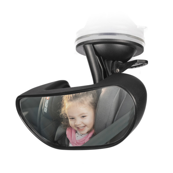 Malé zpětné zrcátko Deluxe Black Zopa