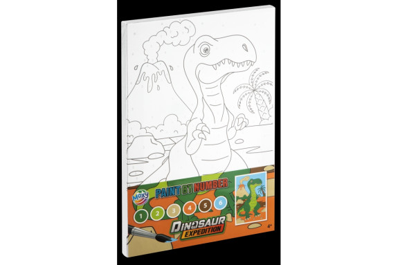 Malování podle čísel dino