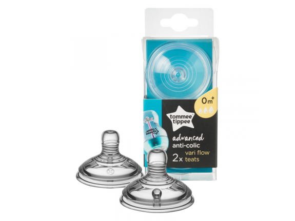 Náhradní savička C2N ANTI-COLIC Advanced 2 ks Tommee Tippee