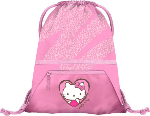 Set 5 Zippy Plus Hello Kitty Sweet Leopard: aktovka, penál, sáček, zástěra, peněženk Baagl