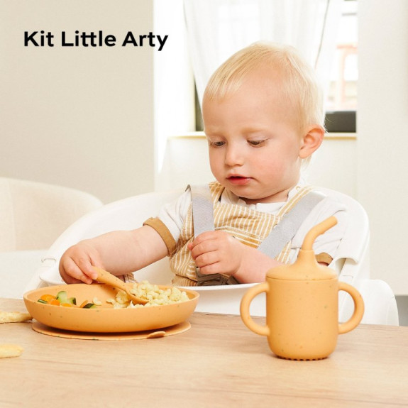 Silikonová jídelní sada Grown-Up Meal Set Little Babymoov