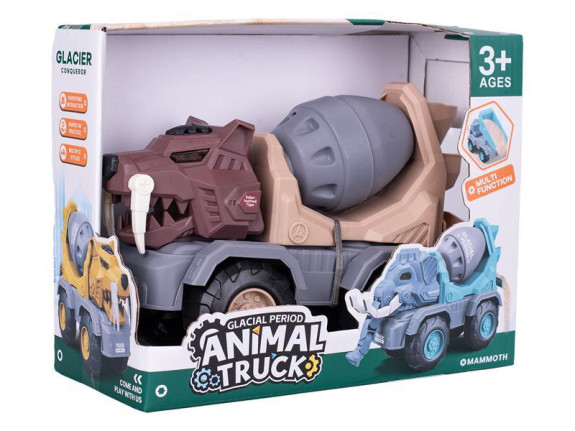 Auto stavební míchačka/šavlozubý tygr 24 cm pohyblivé části