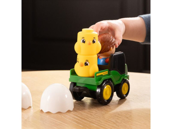 Postav si kamaráda - set s kuřátky John Deere Kids