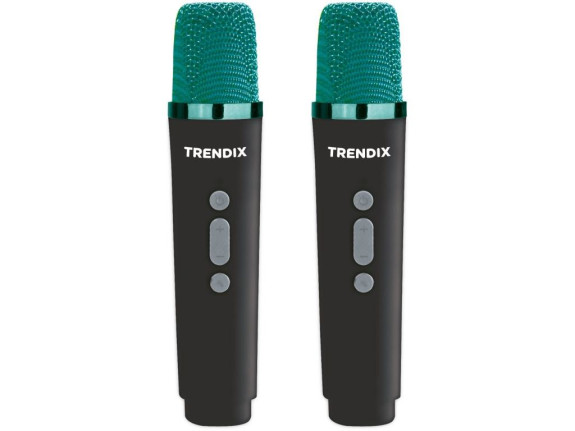 Karaoke reproduktor Tropical Vibes s 2 bezdrátovými mikrofony (Bluetooth)