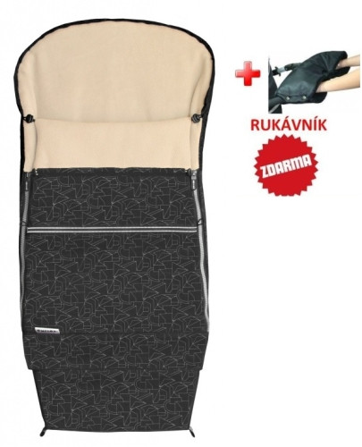 Fusak Combi EXTRA zimní 3v1 Emitex + RUKÁVNÍK ZDARMA