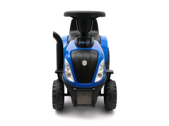 Dětské odrážedlo traktor s vlečkou a nářadím Baby Mix New Holland