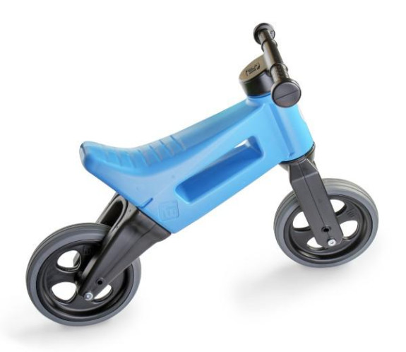 Odrážedlo FUNNY WHEELS Rider Sport modré 2v1, výška sedla 28/30 cm