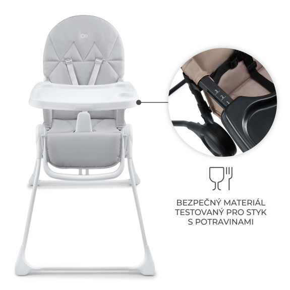 Židlička jídelní Binci Kinderkraft