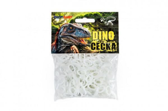 Dino céčka svítící cca 150 ks 11x15 cm