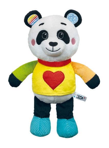 Mazlící plyšová Panda se zvuky Clementoni