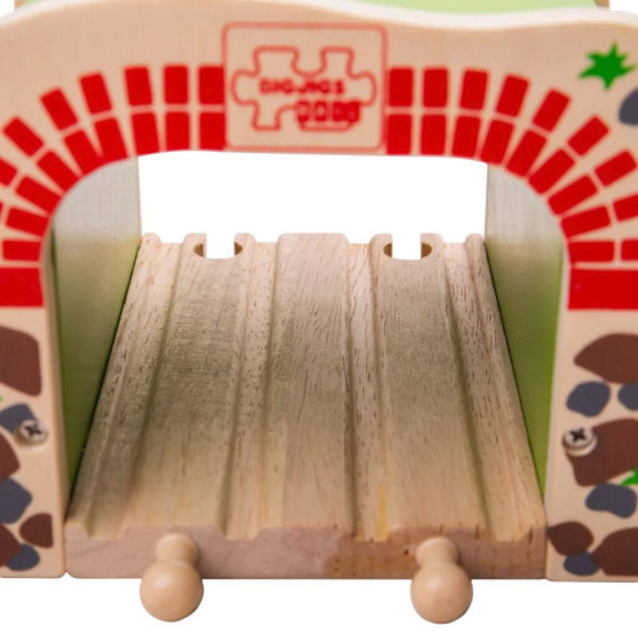Dvojitý železniční tunel Bigjigs Rail