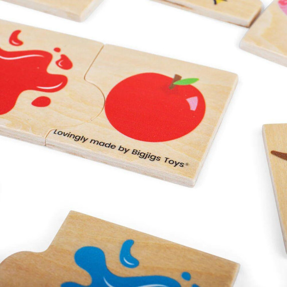 Didaktické puzzle Barvy Bigjigs Toys