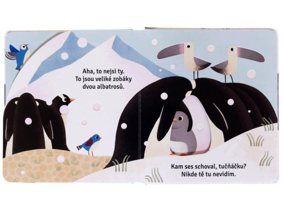 Kam ses schoval, tučňáčku? Sam Taplin