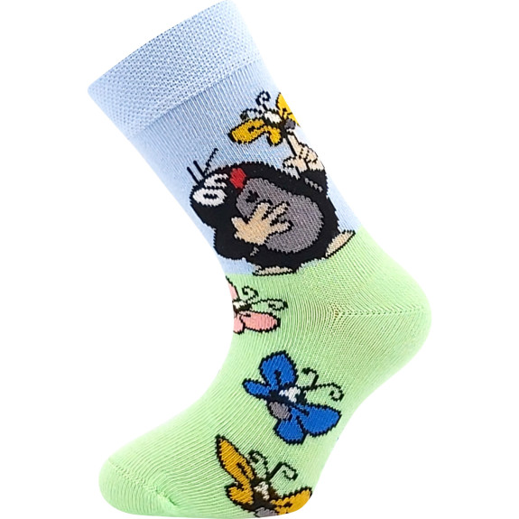 Ponožky dětské Krtek obrázkové dívčí (3 páry)