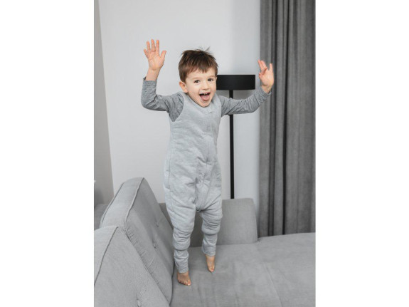Celoroční spací pytel s nohavicemi Sleepee Melange Mint M
