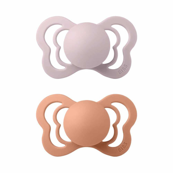 Bibs dudlíky silikon ortodonické 2 ks Couture 0 - 6 měsíců
