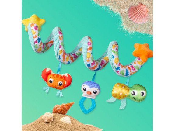 Veselá spirála se zvířátky Playgro