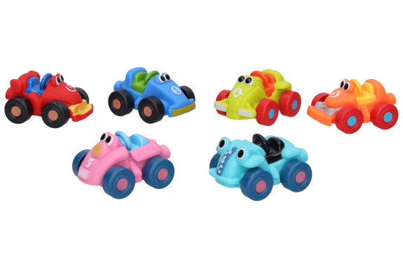 Auto závodní měkké pro nejmenší 7,8 cm